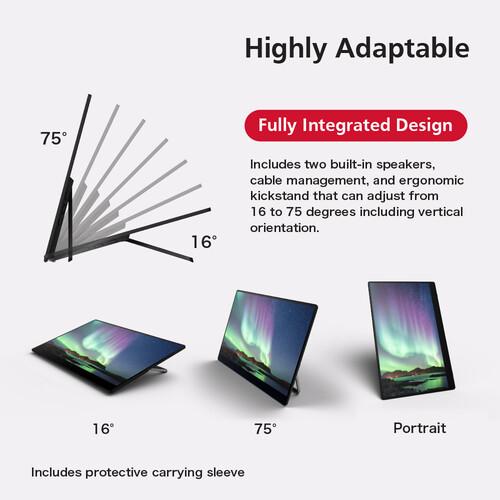 Portable touch monitor RICOH 150, OLED, 15.6", 560g, USB-C