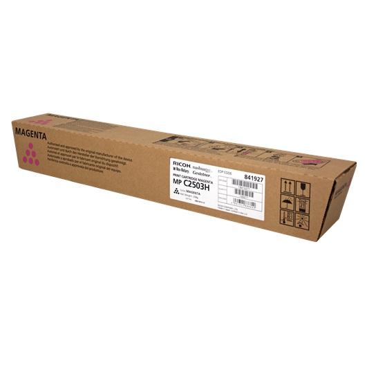 Toner cartridge Ricoh MPC2503H, 9500 copies, Aficio MPC2011SP, Magenta