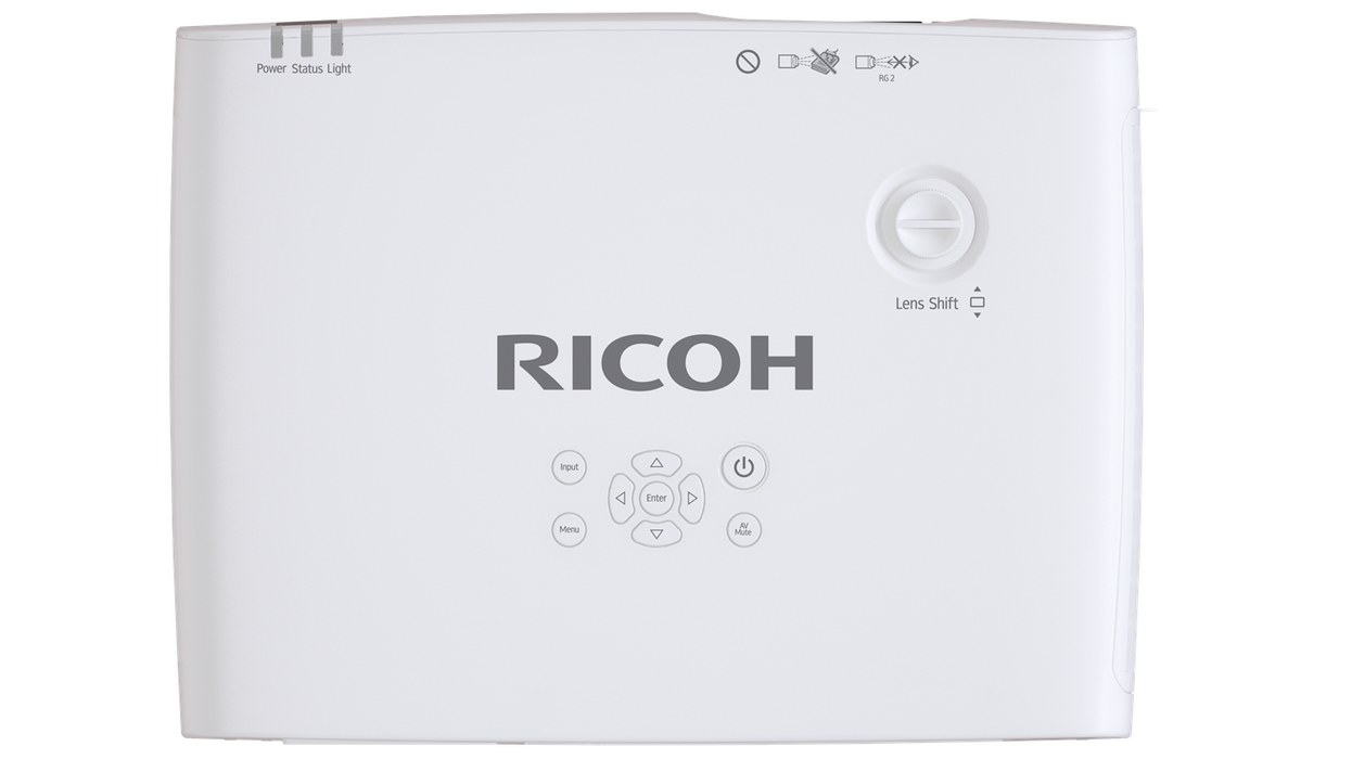 Laser 3LCD projector RICOH WUL5A50,30-300" WUXGA 1920x1200, 5200 Lumens