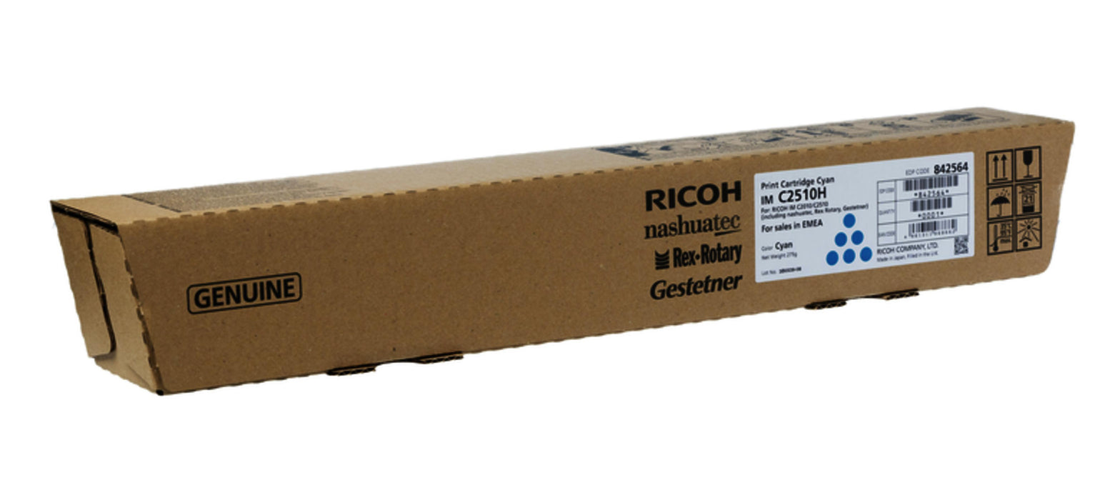 Toner cartridge Ricoh IM C2010/2510, 18000 copies, Cyan