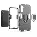 Ring Armor case for Samsung Galaxy A24 4G armored cover magnetic holder ring black - Cell phone cases