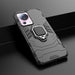 Ring Armor case for Xiaomi 13 Lite armored cover magnetic holder ring black - Cell phone cases and covers<<<HurtelXML