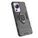 Ring Armor case for Xiaomi 13 Lite armored cover magnetic holder ring black - Cell phone cases and covers<<<HurtelXML