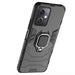 Ring Armor Case for Xiaomi Redmi Note 12 5G / Poco X5 5G Armor Cover Magnetic Holder Ring Black - Cell phone cases