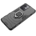 Ring Armor Case for Xiaomi Redmi Note 12 5G / Poco X5 5G Armor Cover Magnetic Holder Ring Black - Cell phone cases