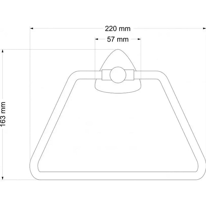 RING INTER CERAMIC NOA - Аксесоари за баня<<<Аксесоари за баня<<<Баня<<<Praktiker&&&Аксесоари за баня<<<Аксесоари за