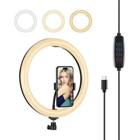 Ring light with phone holder PULUZ - Lamps<<<Photo studio<<<Photo and cameras<<<InnproXML