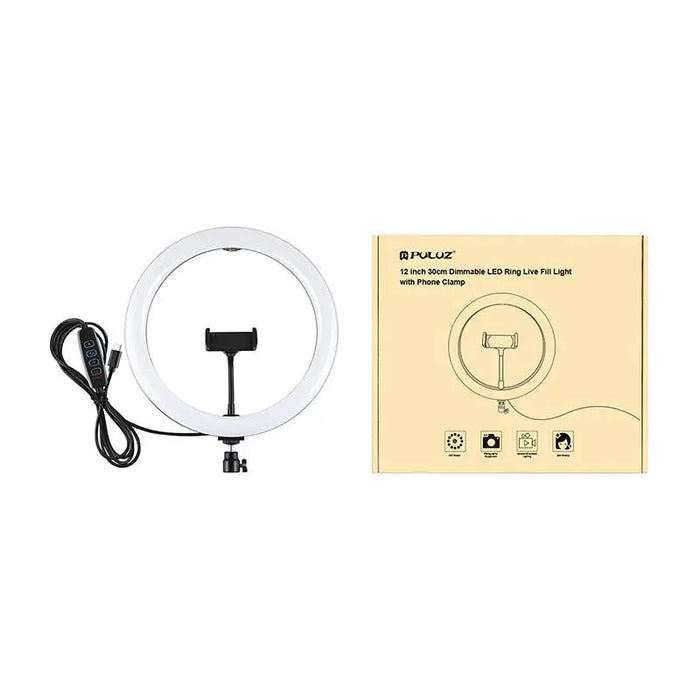 Ring light with phone holder PULUZ - Lamps<<<Photo studio<<<Photo and cameras<<<InnproXML