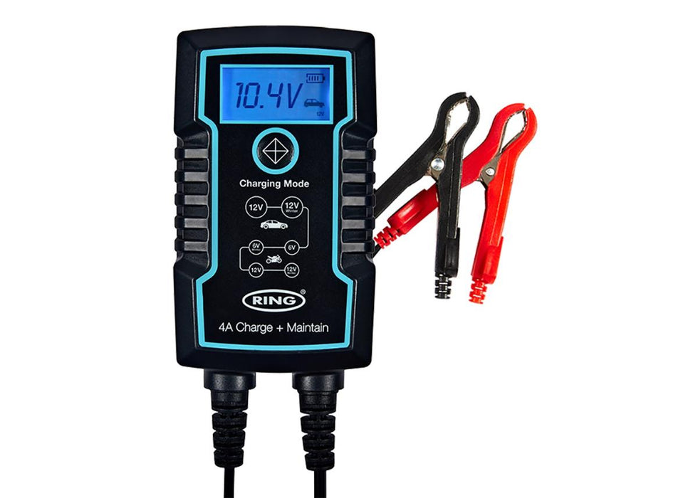 CHARGER 6/12V 4A 90Ah RING