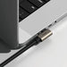 Ringke 3.2 gen. 2x2 USB-C PD 3.1 240W 1m angled cable - black - Cables and tapes<<<HurtelXML