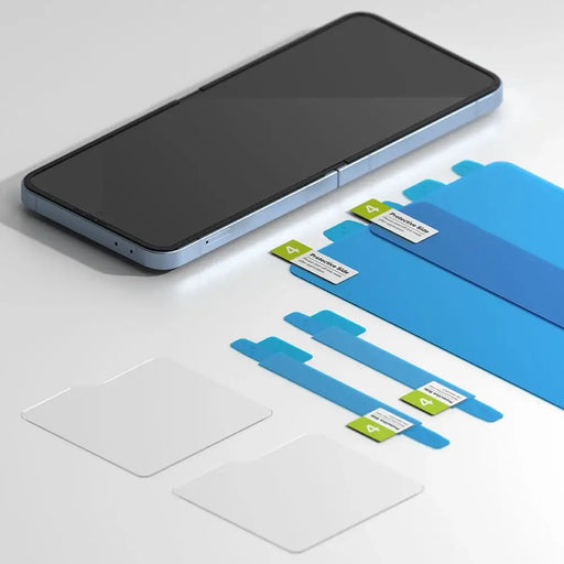 Ringke 3in1 Protector 2-set for Samsung Galaxy Z Flip 6 - Cell phone tempered glass<<<HurtelXML