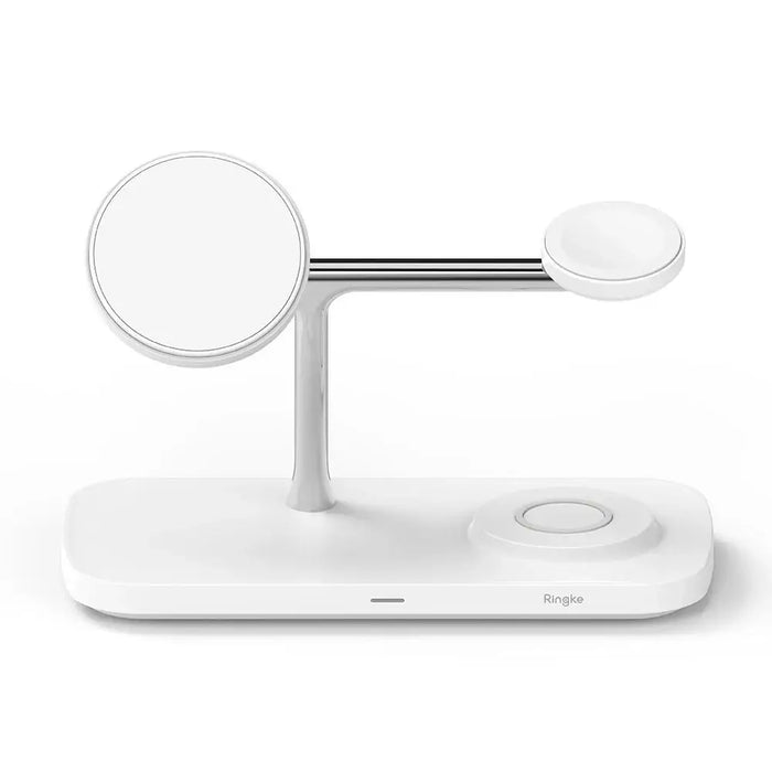 Ringke 3in1 QI2 MagSafe Wireless Charger - White - Cell phone USB charger<<<HurtelXML