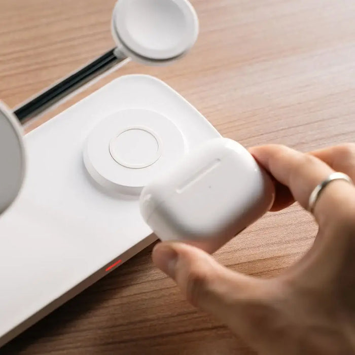 Ringke 3in1 QI2 MagSafe Wireless Charger - White - Cell phone USB charger<<<HurtelXML