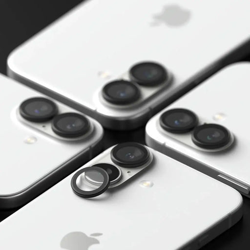 Ringke Camera Frame Protector 2-pack for iPhone 16 / 16 Plus - Black - Cell phone tempered glass<<<HurtelXML