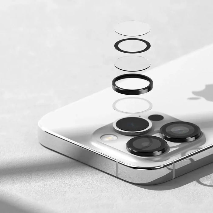 Ringke Camera Frame Protector for iPhone 15 Pro - Black - Cell phone tempered glass<<<HurtelXML