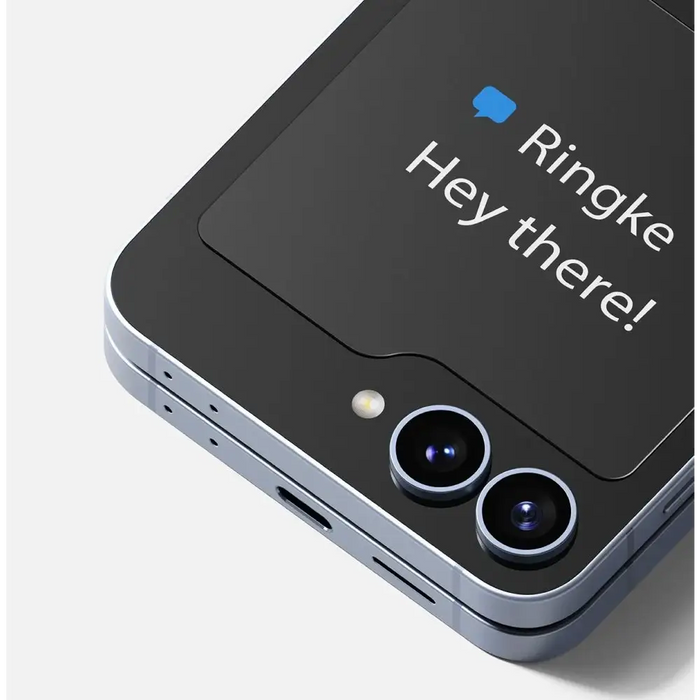 Ringke Cover Display Tempered Glass 2-pack for Samsung Galaxy Z Flip 6 - Cell phone tempered glass<<<HurtelXML