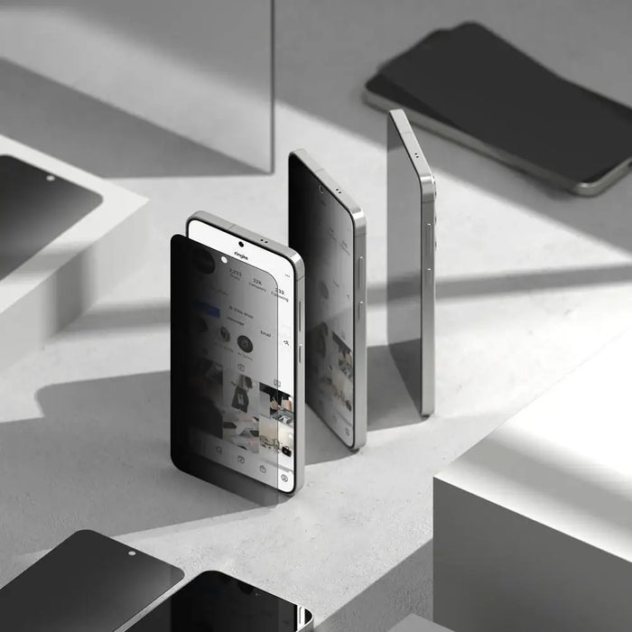 Ringke Easy Slide 2-pack Privacy Glass for Samsung Galaxy S25+ - Cell phone tempered glass<<<HurtelXML