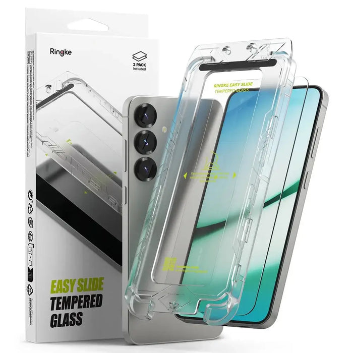 Ringke Easy Slide 2-pack tempered glass for Samsung Galaxy S25+ - Cell phone tempered glass<<<HurtelXML