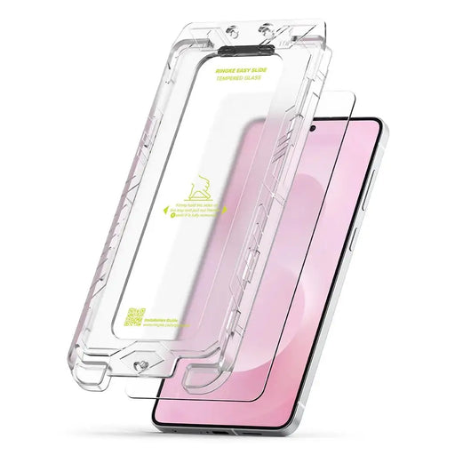 Ringke Easy Slide 2-pack tempered glass for Samsung Galaxy S25 Edge - transparent - Cell phone tempered
