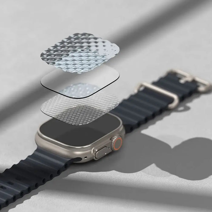 Ringke Easy Slide Tempered Glass for Apple Watch Ultra 1/2 49mm - Clear - Cell phone tempered glass<<<HurtelXML