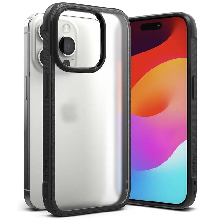 Ringke Fusion Bold iPhone 15 Pro Max Case - Matte Black - Cell phone cases and covers<<<HurtelXML