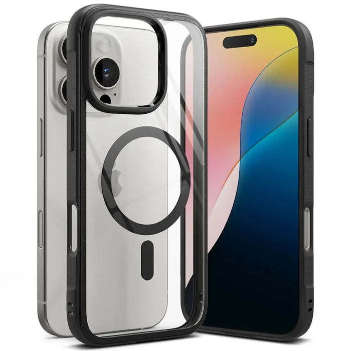 Ringke Fusion Bold MagSafe Case for iPhone 16 Pro - Black - Cell phone cases and covers<<<HurtelXML