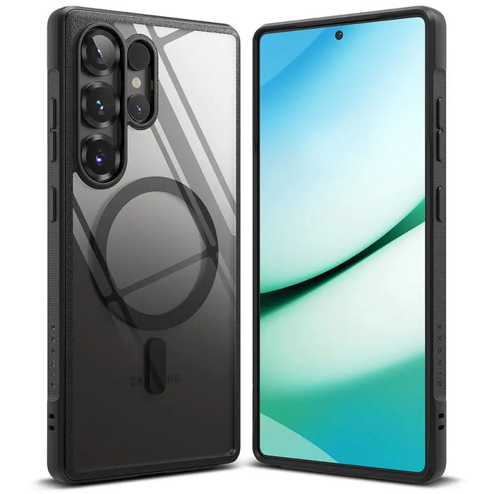 Ringke Fusion Bold MagSafe Case for Samsung Galaxy S25 Ultra - Black - Cell phone cases and covers<<<HurtelXML