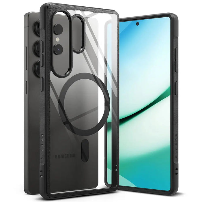 Ringke Fusion Bold MagSafe Case for Samsung Galaxy S25 Ultra - Black - Cell phone cases and covers<<<HurtelXML