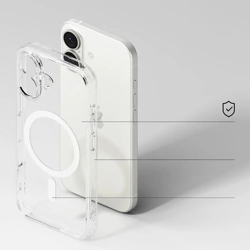 Ringke Fusion Magnetic MagSafe Case for iPhone 17 - Clear - Cell phone cases and covers<<<HurtelXML