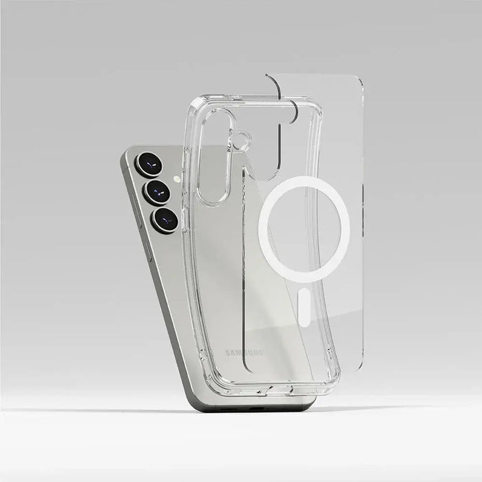 Ringke Fusion MagSafe Case for Samsung Galaxy S25+ - Clear - Cell phone cases and covers<<<HurtelXML