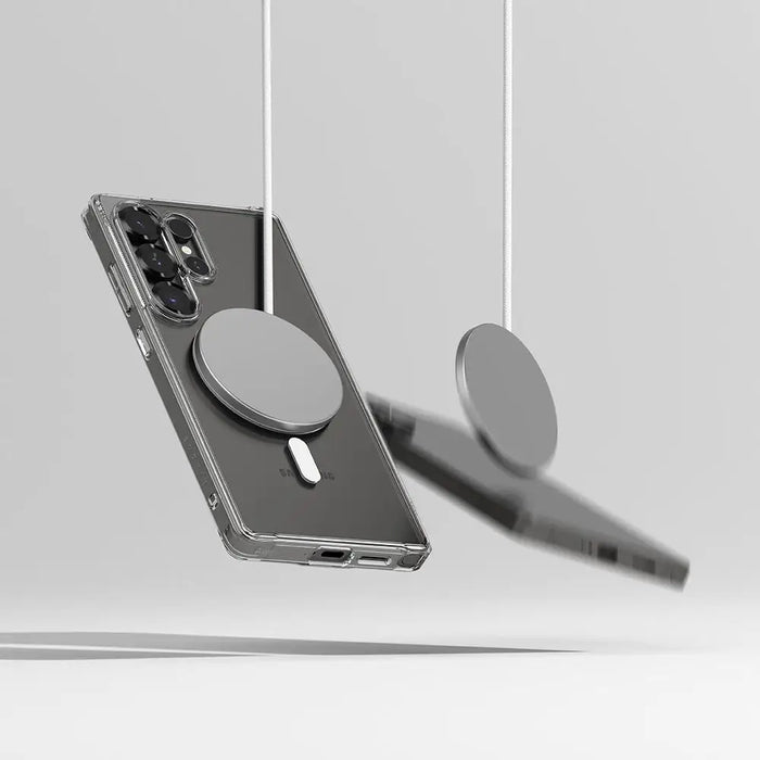 Ringke Fusion MagSafe Case for Samsung Galaxy S25 Ultra - Clear - Cell phone cases and covers<<<HurtelXML