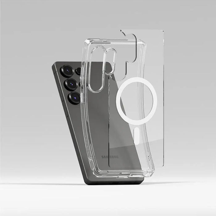 Ringke Fusion MagSafe Case for Samsung Galaxy S25 Ultra - Clear - Cell phone cases and covers<<<HurtelXML