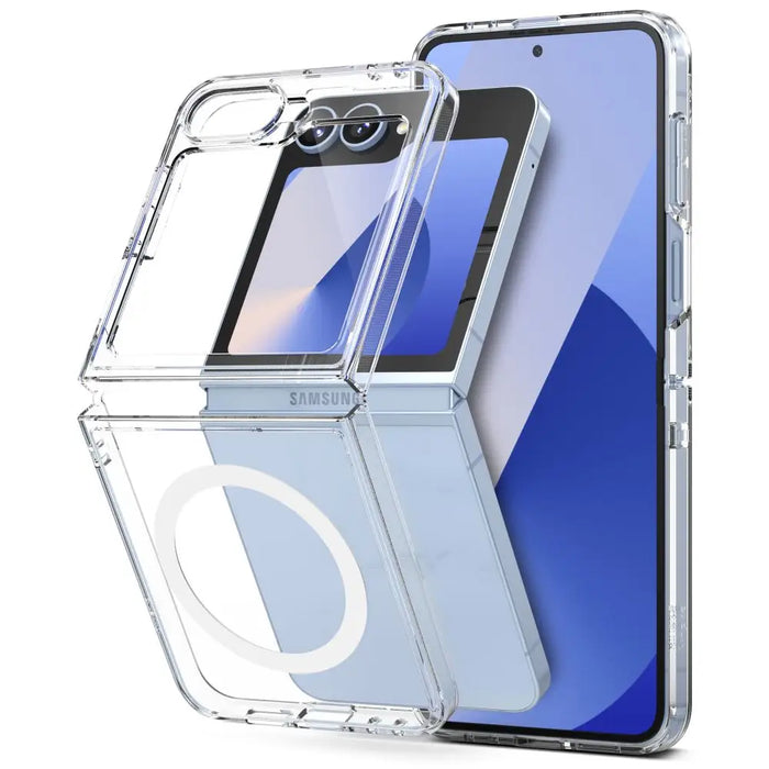 Ringke Fusion MagSafe Case for Samsung Galaxy Z Flip 6 - Clear - Cell phone cases and covers<<<HurtelXML