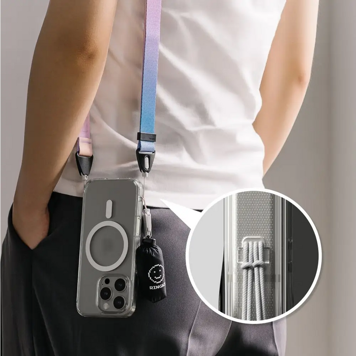 Ringke Fusion MagSafe iPhone 16 Pro Case - Clear Matte - Cell phone cases and covers<<<HurtelXML&&&iPhone 16