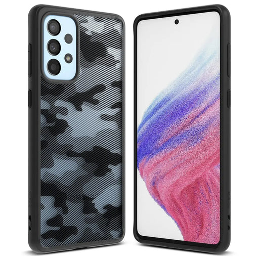 Ringke Fusion Matte tpu case with frame for Samsung Galaxy A73 black - Cell phone cases and covers<<<HurtelXML