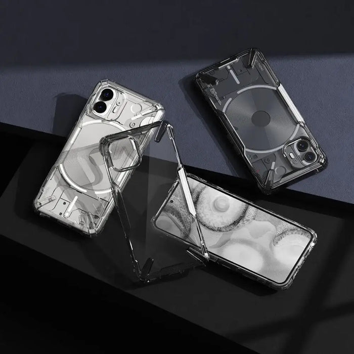 Ringke Fusion X Case for Nothing Phone 2 - Smoke Black - Cell phone cases and covers<<<HurtelXML