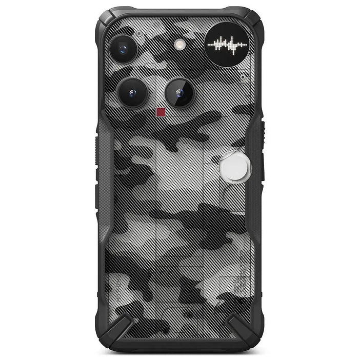 Ringke Fusion X Case for Nothing Phone 3 - Gray and Black - Cell phone cases and covers<<<HurtelXML
