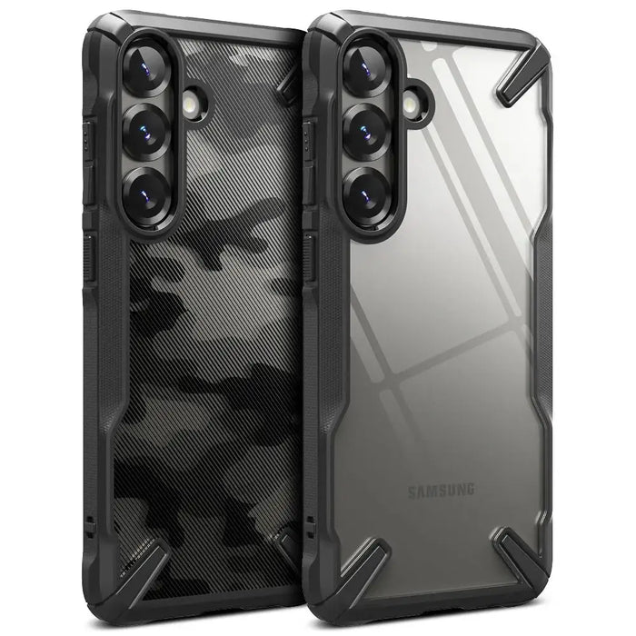 Ringke Fusion X Case for Samsung Galaxy S25 - Black Camo - Cell phone cases and covers<<<HurtelXML