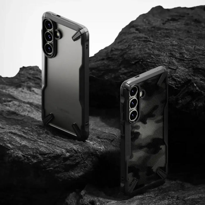 Ringke Fusion X Case for Samsung Galaxy S25 - Black - Cell phone cases and covers<<<HurtelXML