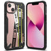 Ringke Fusion X Design durable PC Case with TPU Bumper for iPhone 13 mini black (Ticket band) (FXD540E43) - Cell phone