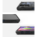 Ringke Fusion X Design durable PC Case with TPU Bumper for Samsung Galaxy M51 Camo Black (XDSG0043) - Cell phone cases