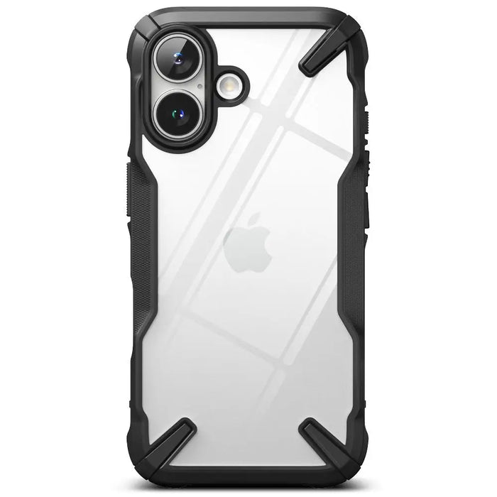 Ringke Fusion X iPhone 16 Case - Black - Cell phone cases and covers<<<HurtelXML&&&iPhone