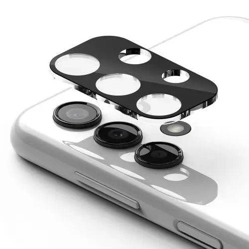 Ringke Galaxy A13 4G Camera Protector Full Cover Glass package (3 pcs) Black - Wireless In-Ear Headphones