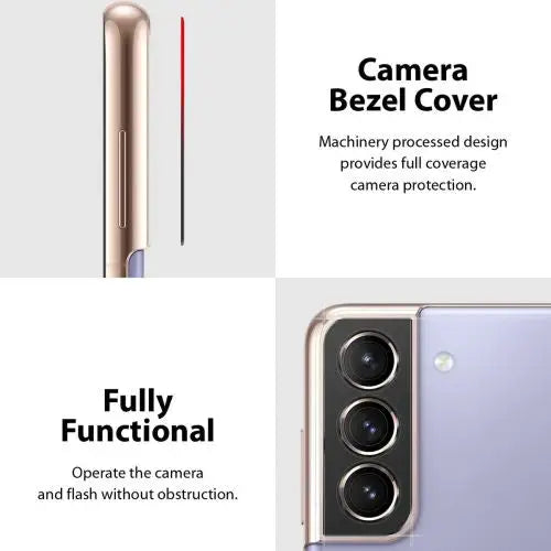 Ringke Galaxy S21+ Camera Styling camera island protector Black - Samsung