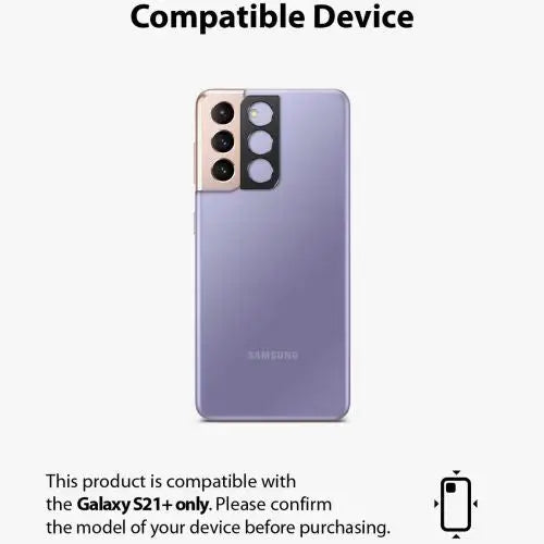 Ringke Galaxy S21+ Camera Styling camera island protector Black - Wireless In-Ear Headphones