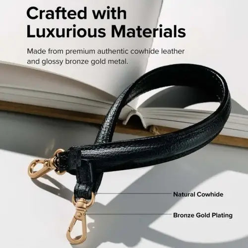 Ringke Galaxy Z Flip 3/Z Flip Leather Hand Strap for Case Folio Signature Black - Wireless In-Ear Headphones