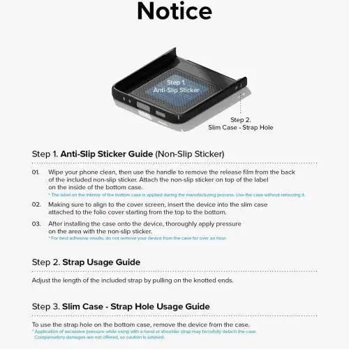 Ringke Galaxy Z Flip 4 Case Folio Signature Mesh Pocket Black - Wireless In-Ear Headphones