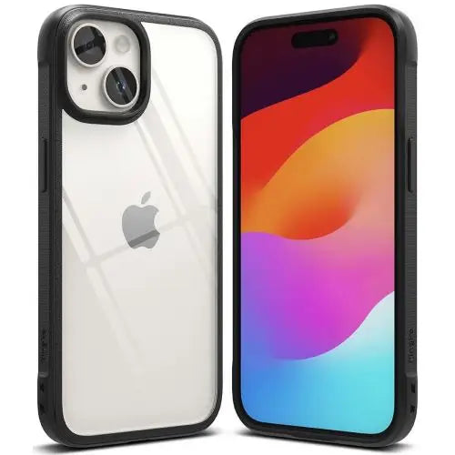 Ringke iPhone 15 Plus Case Fusion Bold Clear/ Black - iPhone 15 Plus<<<Accessories<<<Основна<<<DunaXML