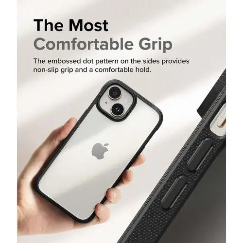 Ringke iPhone 15 Plus Case Fusion Bold Clear/ Black - iPhone 15 Plus<<<Accessories<<<Основна<<<DunaXML