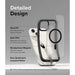 Ringke iPhone 15 Plus Case Fusion Bold Magnetic Matte Clear/ Black - Magnetic<<<Accessories<<<Основна<<<DunaXML